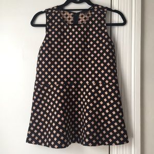 Ann Taylor Geo Peplum
